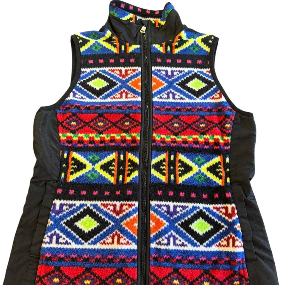 Lauren Ralph Lauren – LRL Active‎ Navajo Fleece Vest Small